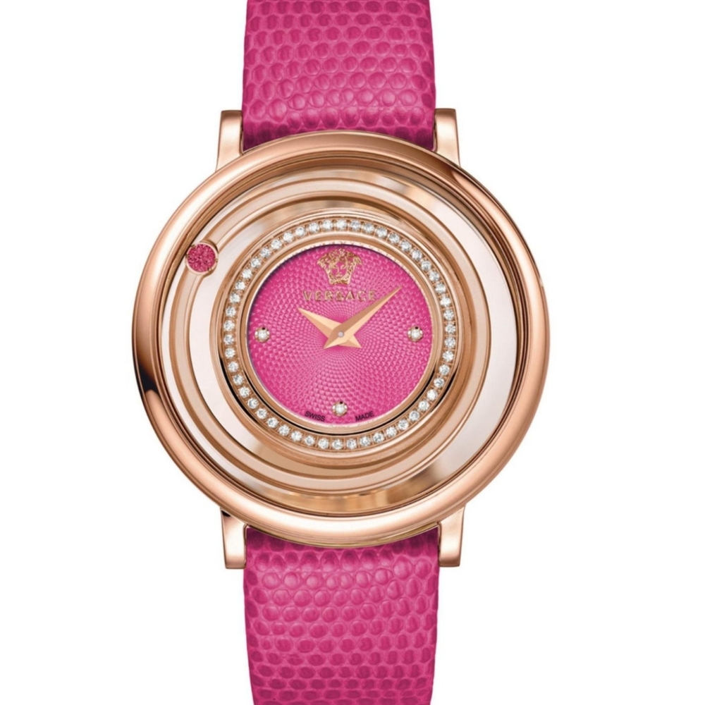 VERSAGE Rare Diamond and Lizard Ladies Watch.